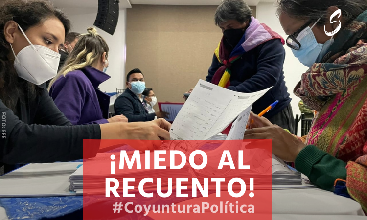 ¡Miedo al recuento!